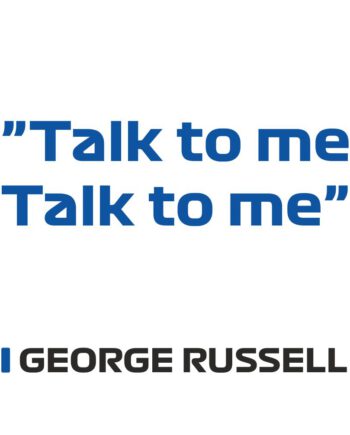 George Russel - Kubek z napisem "Talk to me"