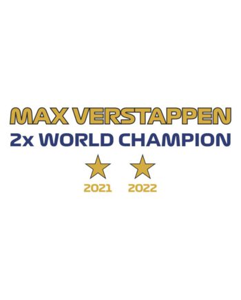 Max Verstappen - Kubek z napisem "2x World Champion"