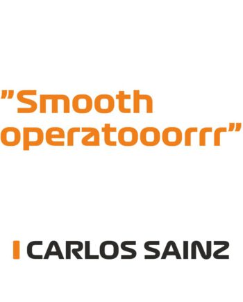 Carlos Sainz - Kubek z napisem "Smooth operatooorrr"