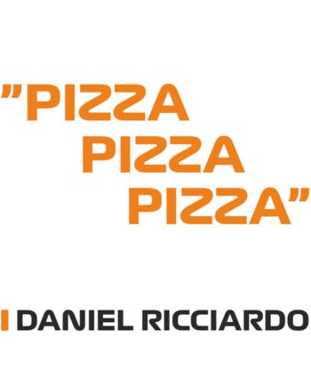 Daniel Ricciardo - Kubek z napisem "PIZZA, PIZZA, PIZZA"