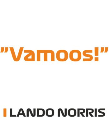 Lando Norris - Kubek z napisem "Vamoos!"