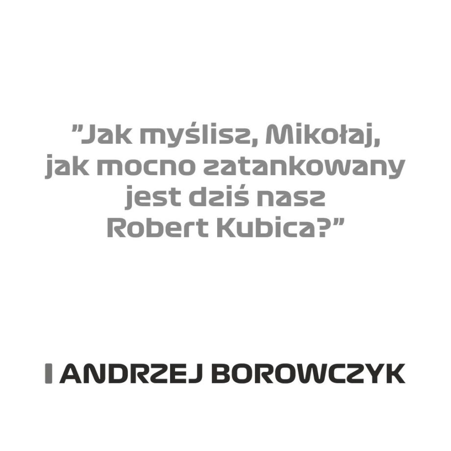 Andrzej Borowczyk - Kubek z napisem "Jak myślisz Mikołaj jak mocno..."