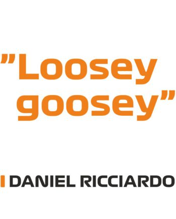 Daniel Ricciardo - Kubek z napisem "Loosey goosey"