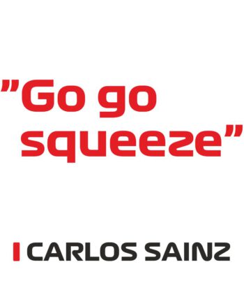 Carlos Sainz - Kubek z napisem "Go squeeze"