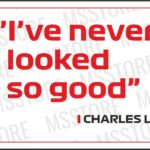 Charles Leclerc - Kubek z napisem "I've never looked so good"