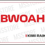 Kimi Raikkonen - Kubek z napisem "BWOAH"