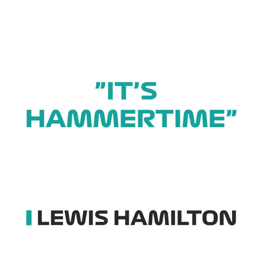 Lewis Hamilton - Kubek z napisem "It's HAMMERTIME"