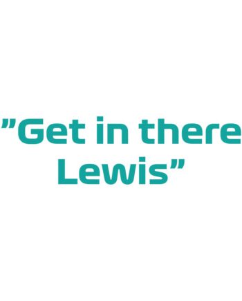 Lewis Hamilton - Kubek z napisem "Get in there Lewis"