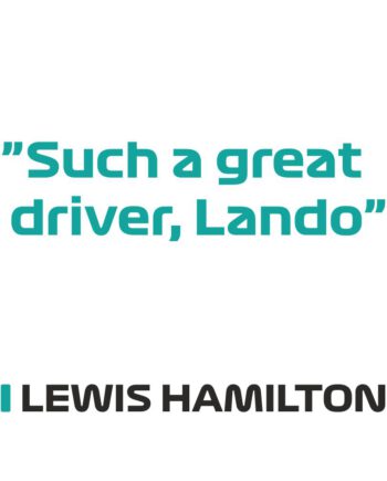 Lewis Hamilton - Kubek z napisem "Such a great driver, Lando"