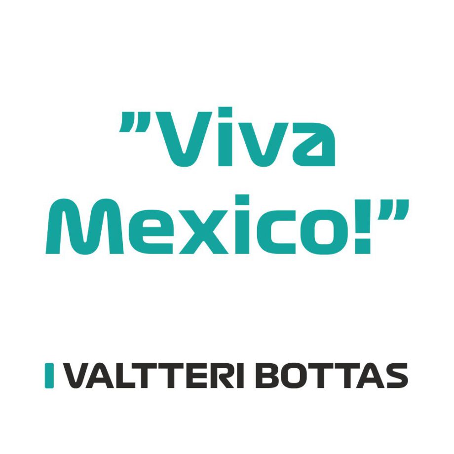 Valtteri Bottas - Kubek z napisem "Viva Mexico!"