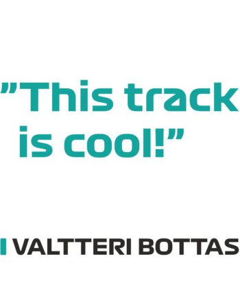 Valtteri Bottas - Kubek z napisem "This track is cool!"