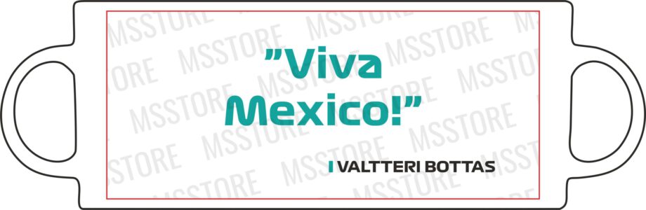 Valtteri Bottas - Kubek z napisem "Viva Mexico!"