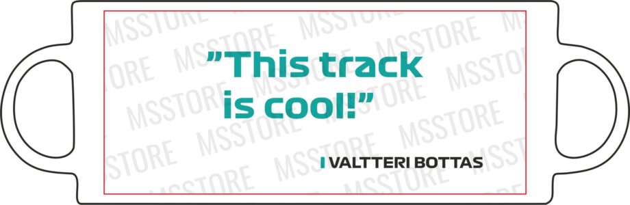Valtteri Bottas - Kubek z napisem "This track is cool!"