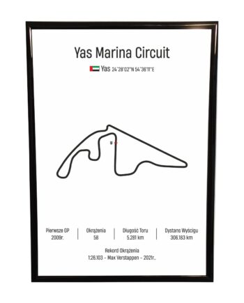Obraz F1 Race Track - Abu Dhabi