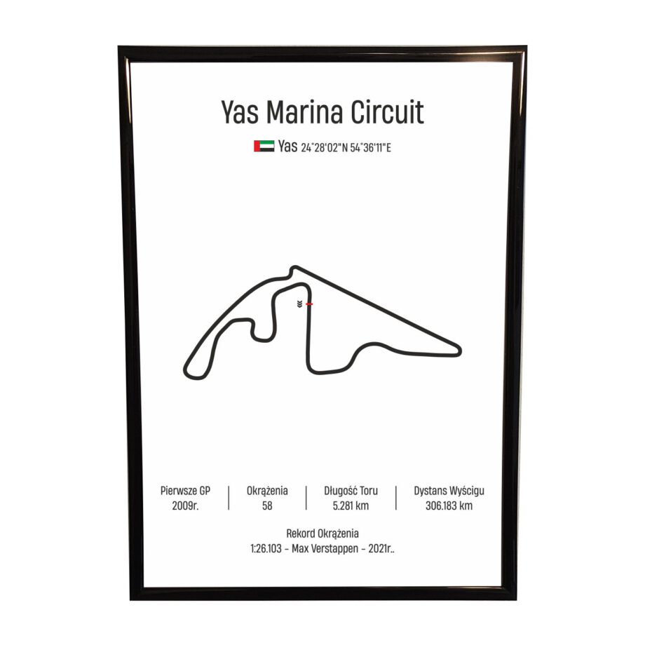Obraz F1 Race Track - Abu Dhabi