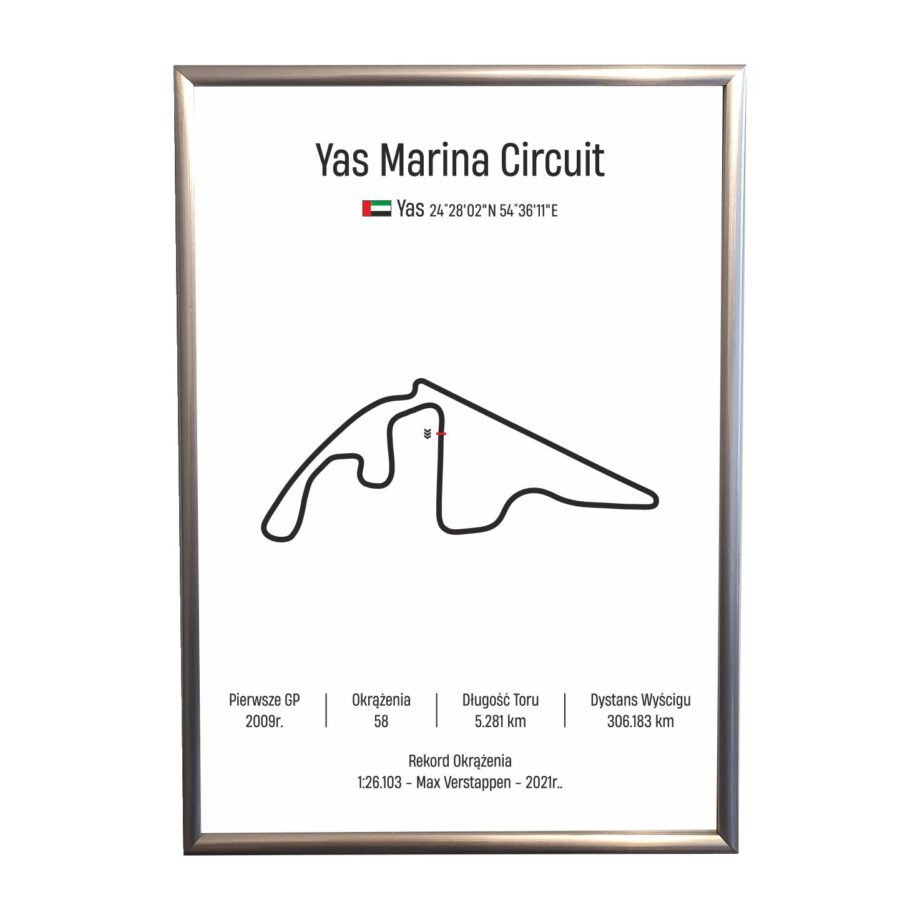 Obraz F1 Race Track - Abu Dhabi