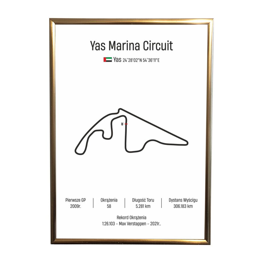 Obraz F1 Race Track - Abu Dhabi