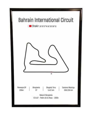 Obraz F1 Race Track - Bahrain