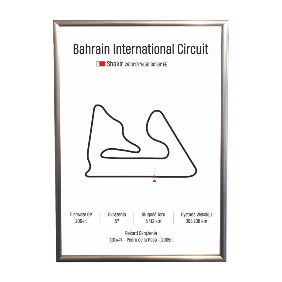 Obraz F1 Race Track - Bahrain