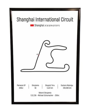 Obraz F1 Race Track - Chiny