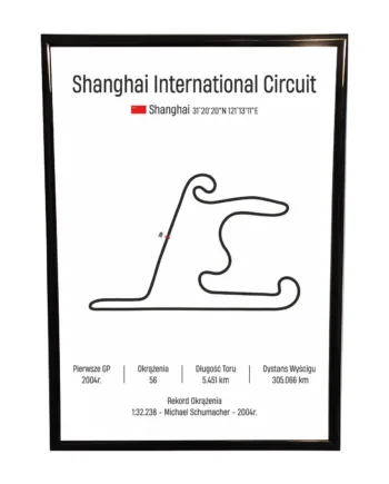 Obraz F1 Race Track - Chiny