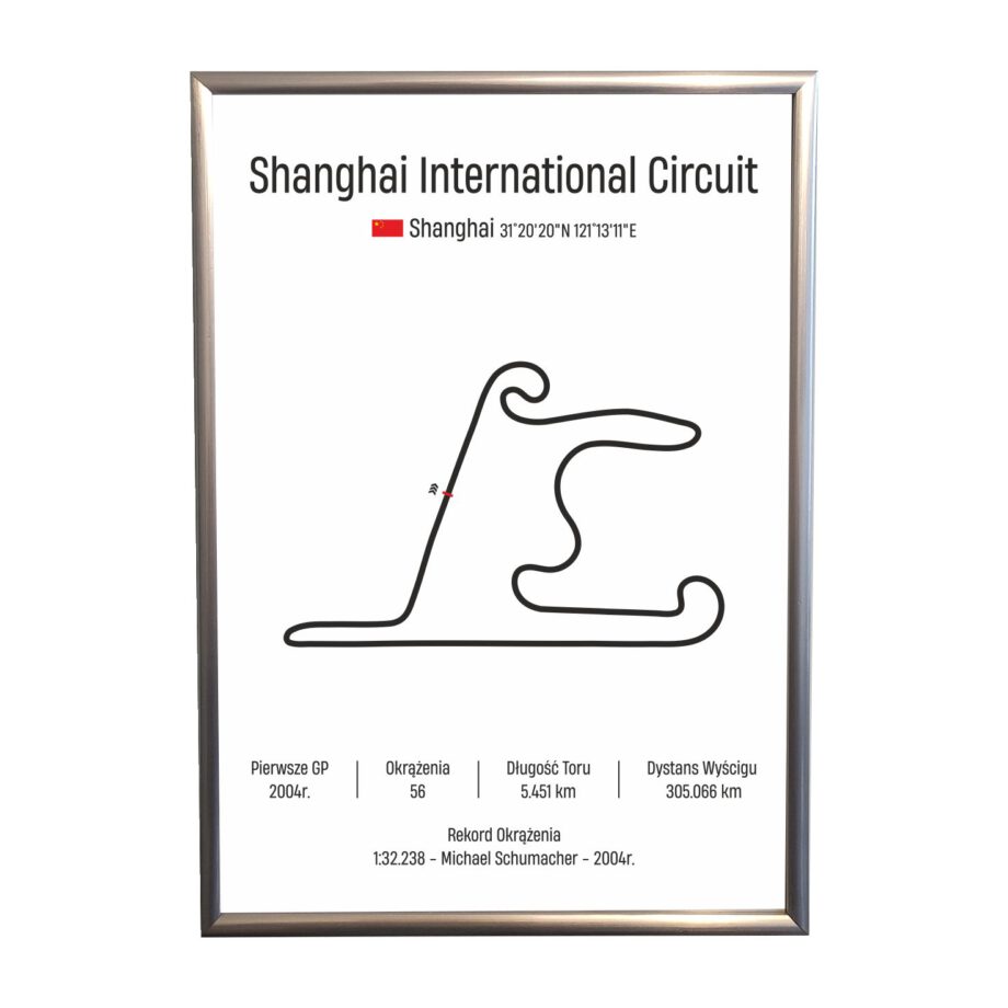 Obraz F1 Race Track - Chiny