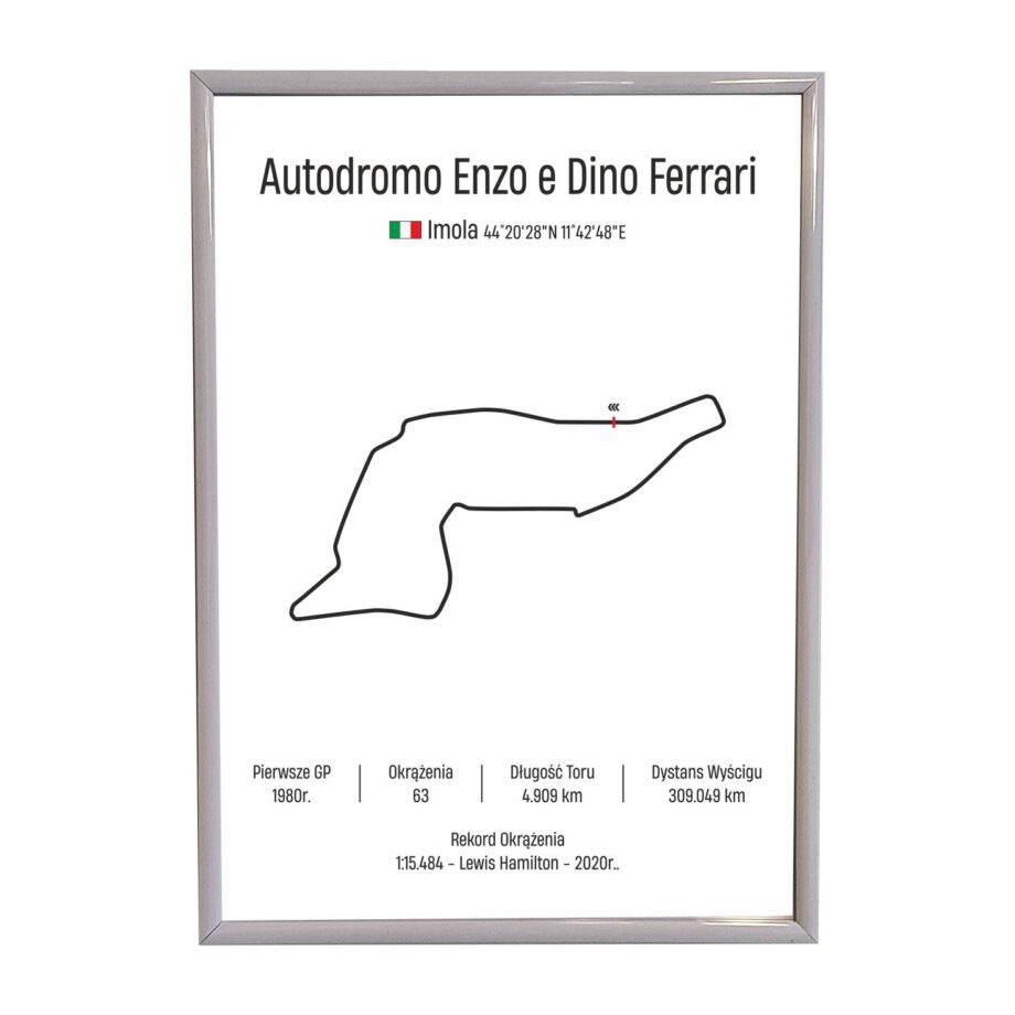 Obraz F1 Race Track - Imola