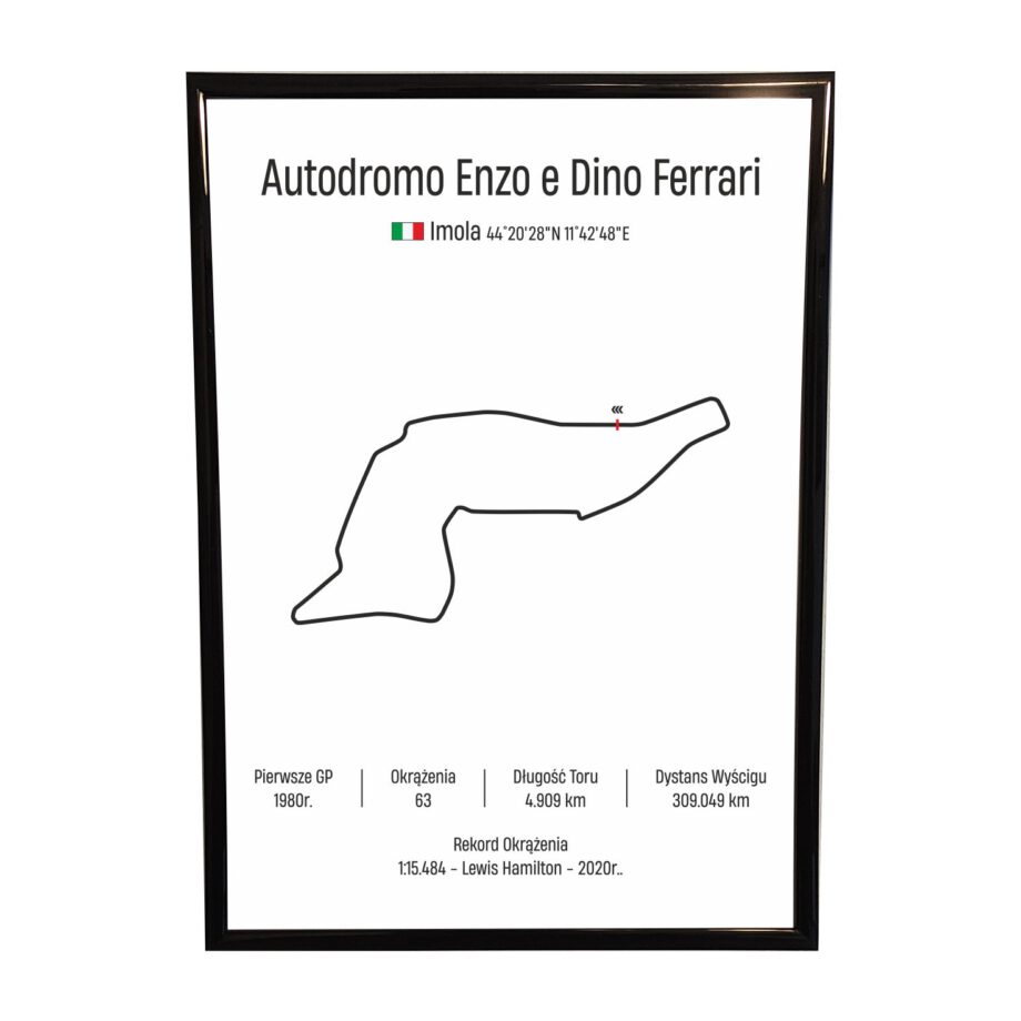 Obraz F1 Race Track - Imola