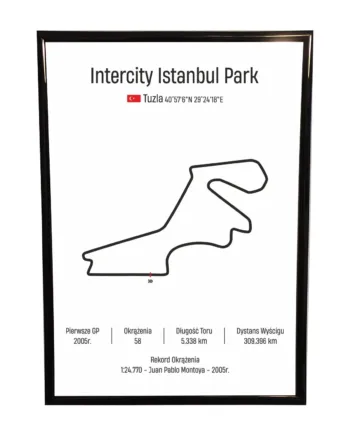 Obraz F1 Race Track - Istanbul