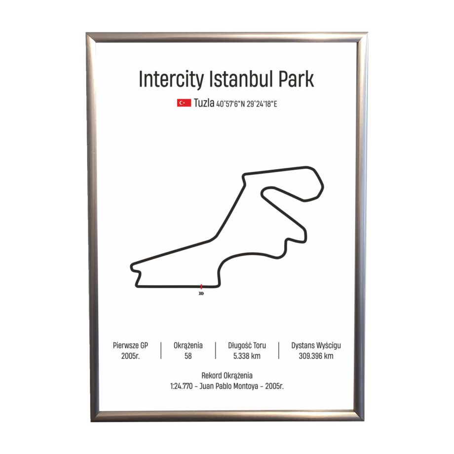 Obraz F1 Race Track - Istanbul