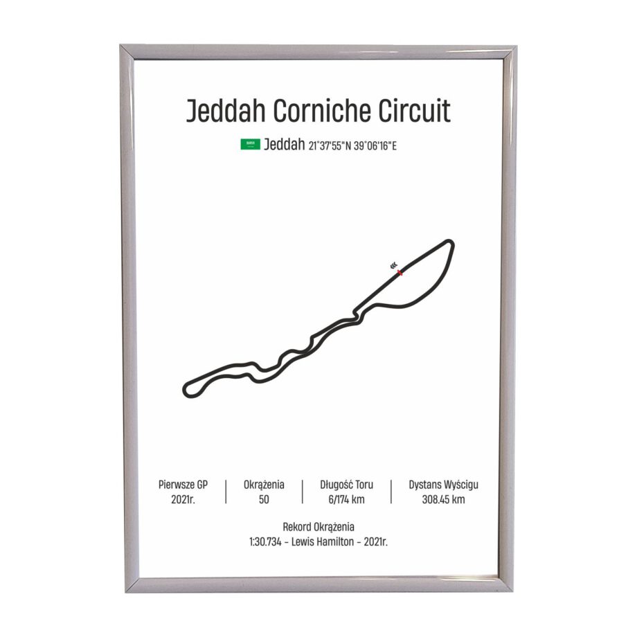 Obraz F1 Race Track - Jeddah