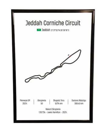 Obraz F1 Race Track - Jeddah