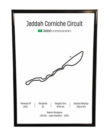 Obraz F1 Race Track - Jeddah