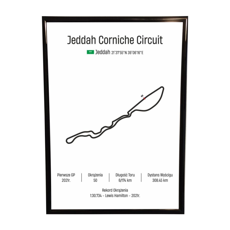 Obraz F1 Race Track - Jeddah