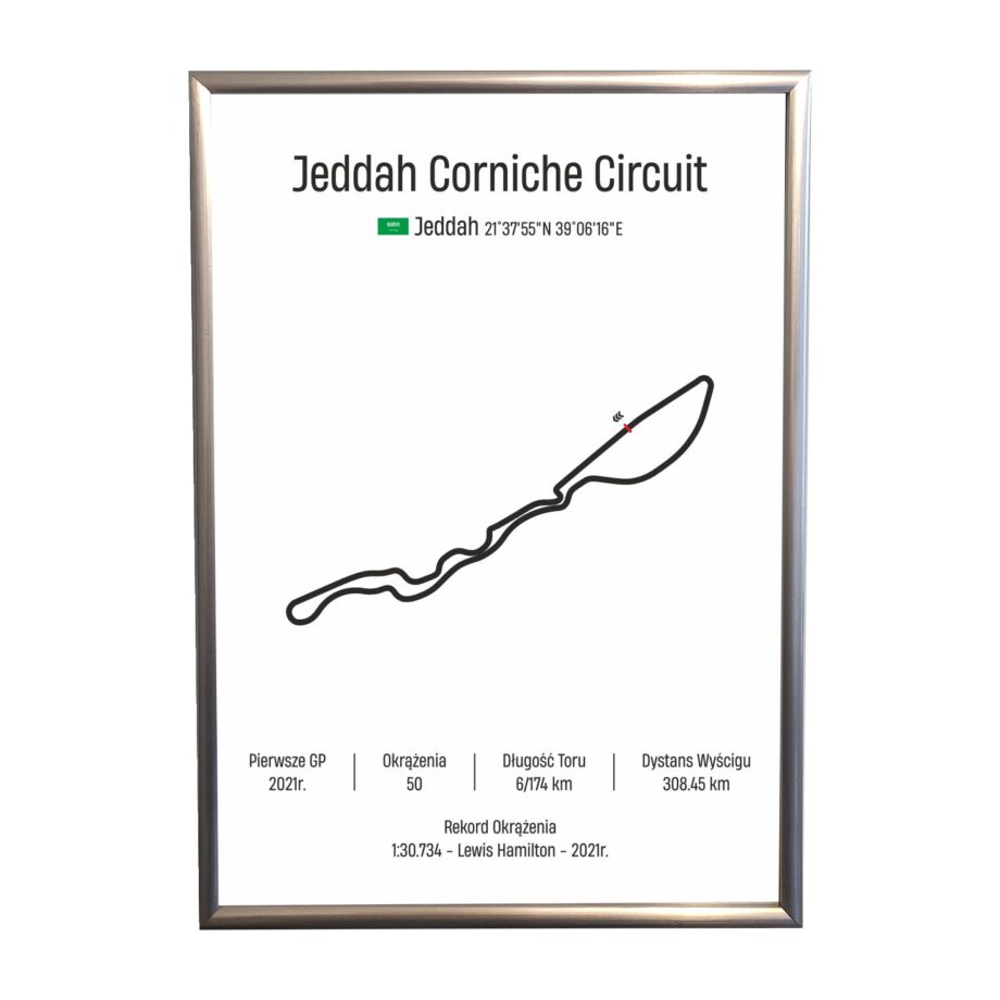 Obraz F1 Race Track - Jeddah