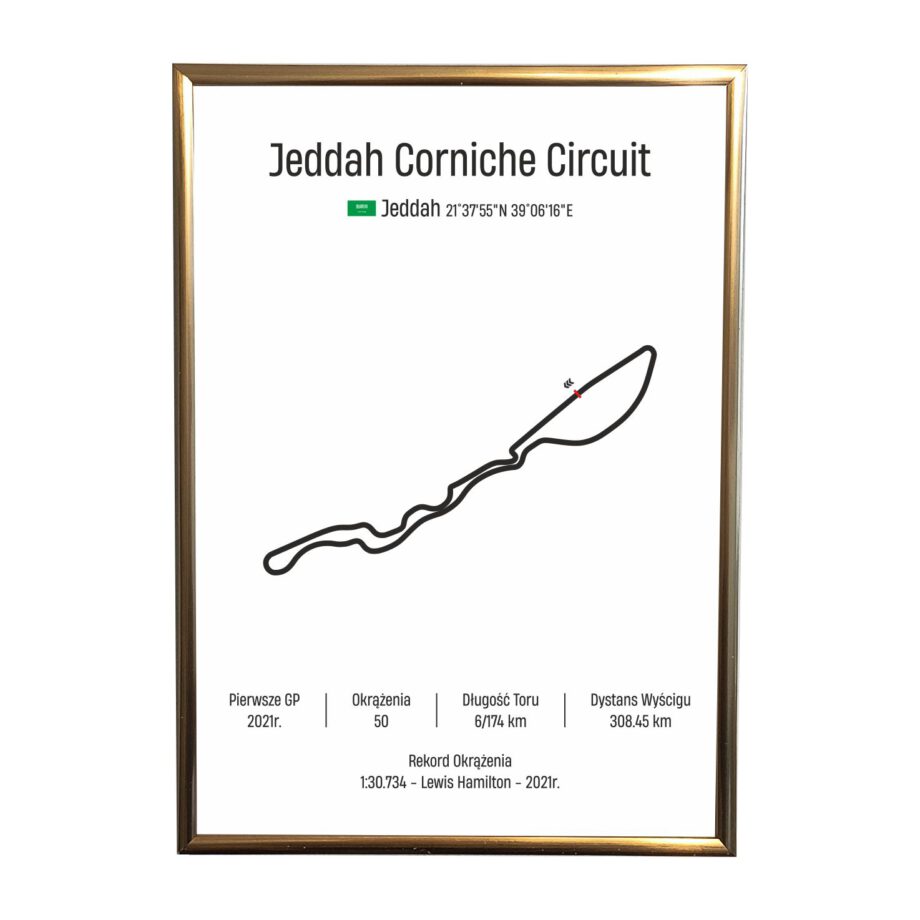 Obraz F1 Race Track - Jeddah
