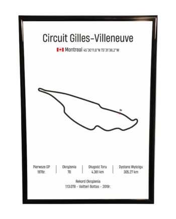Obraz F1 Race Track - Kanada