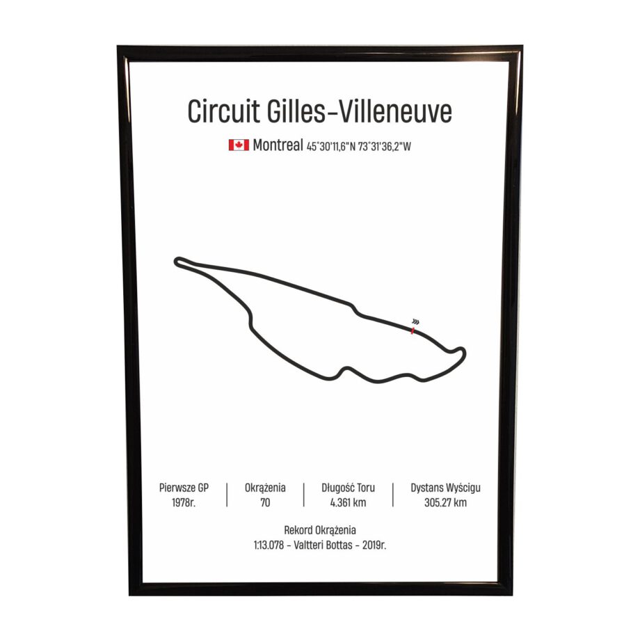 Obraz F1 Race Track - Kanada