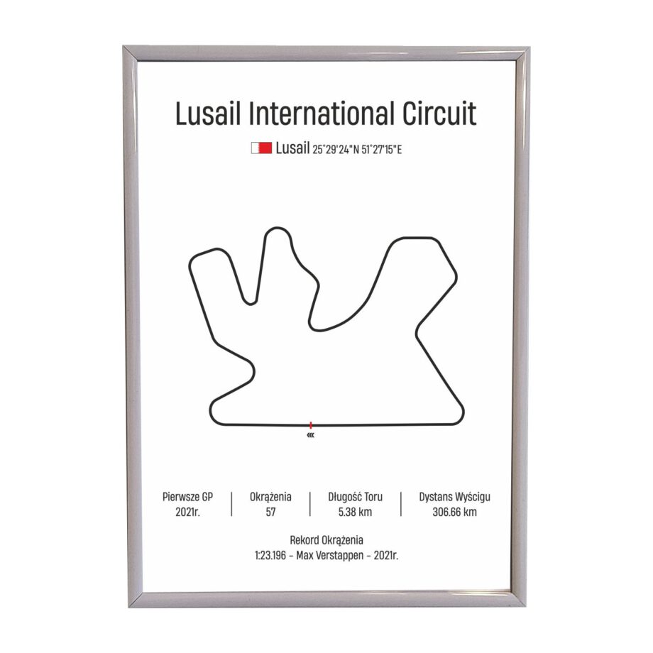 Obraz F1 Race Track - Katar