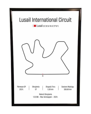 Obraz F1 Race Track - Katar