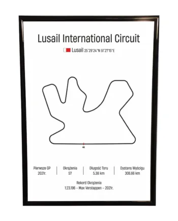 Obraz F1 Race Track - Katar