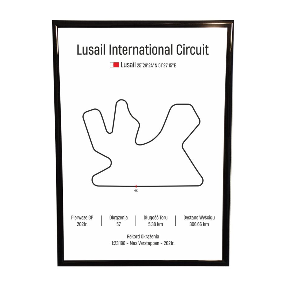 Obraz F1 Race Track - Katar