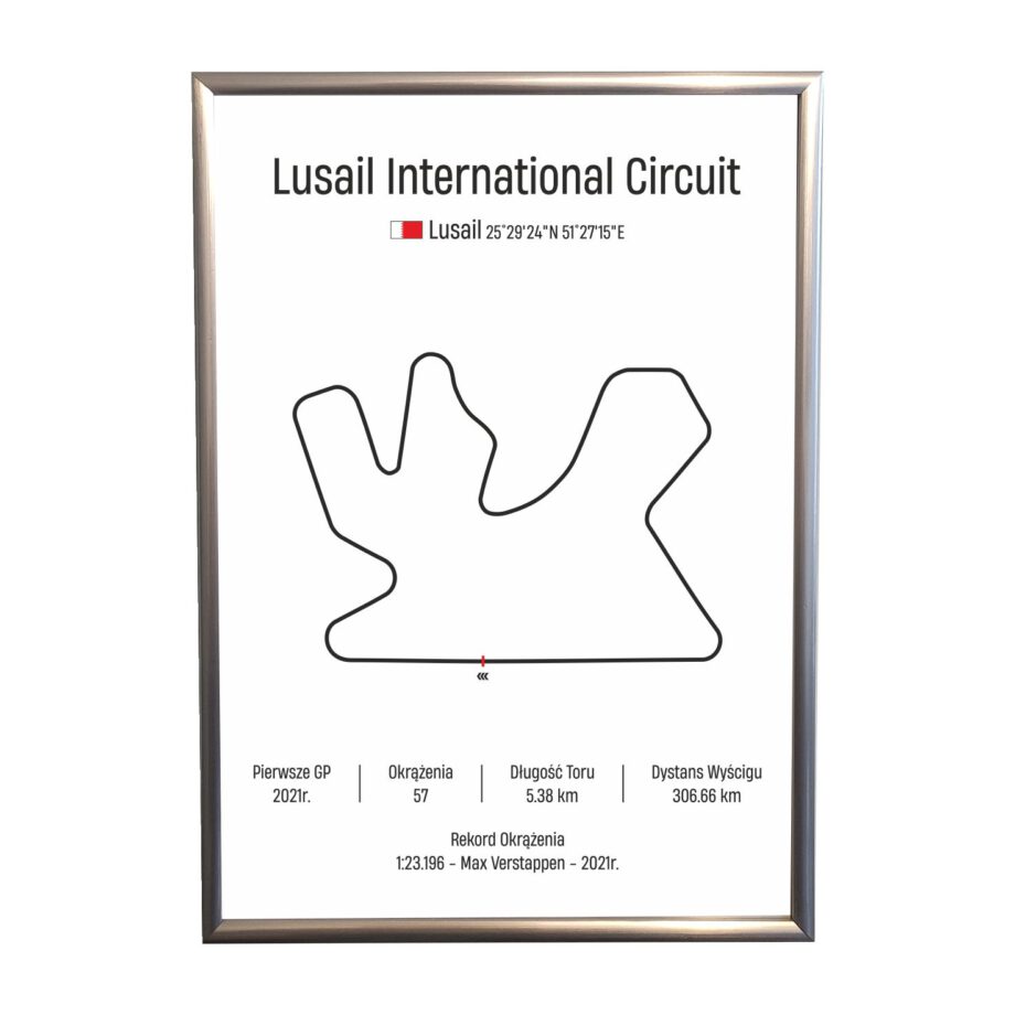 Obraz F1 Race Track - Katar