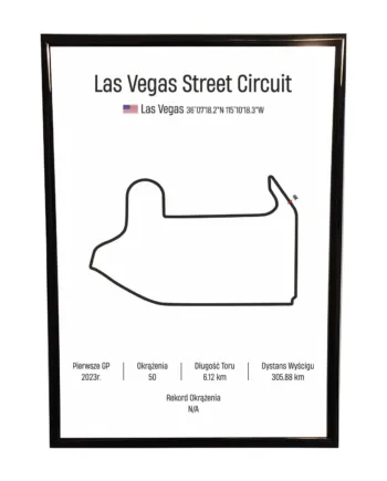 Obraz F1 Race Track - Las Vegas