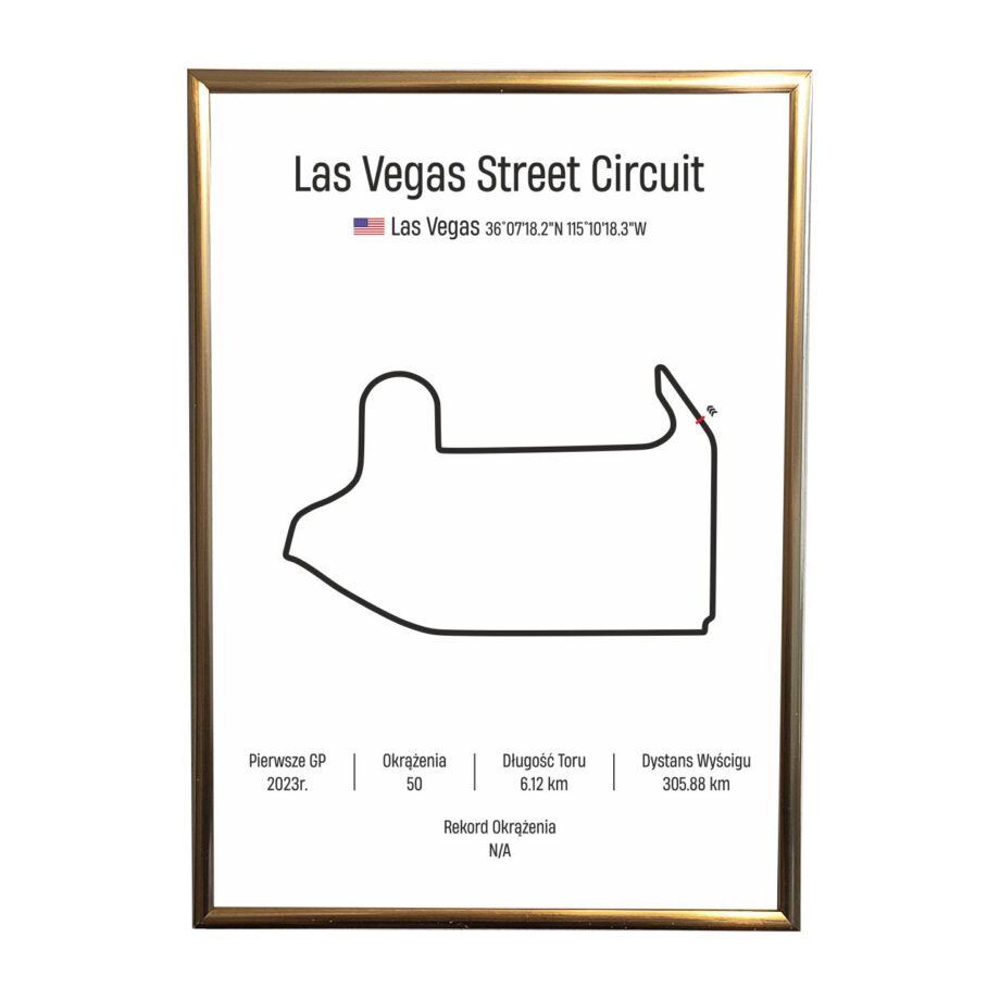 Obraz F1 Race Track - Las Vegas