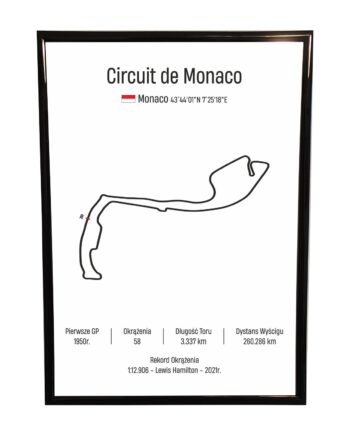 Obraz F1 Race Track - Monaco