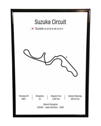 Obraz F1 Race Track - Suzuka
