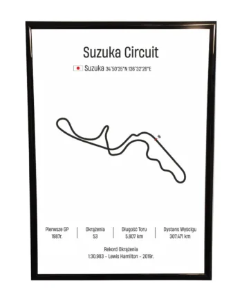 Obraz F1 Race Track - Suzuka