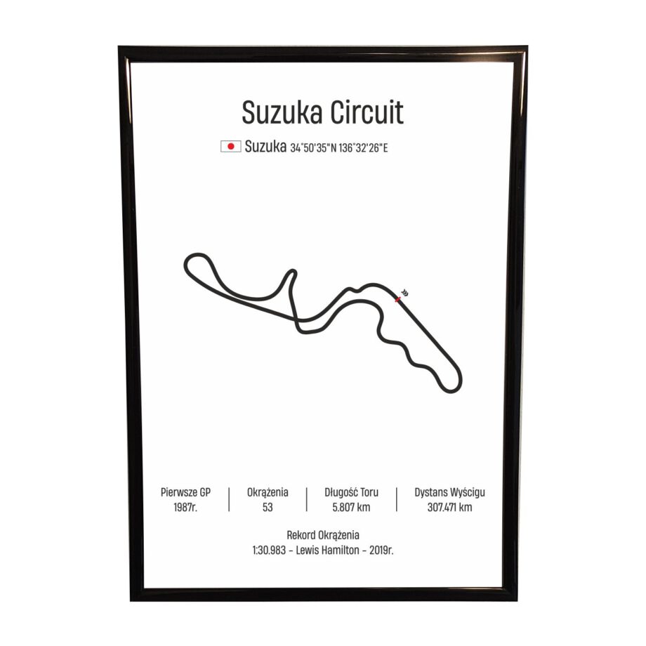 Obraz F1 Race Track - Suzuka