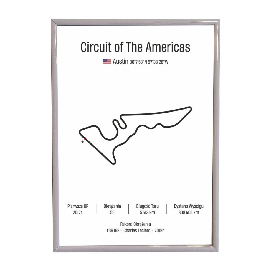 Obraz F1 Race Track - Austin